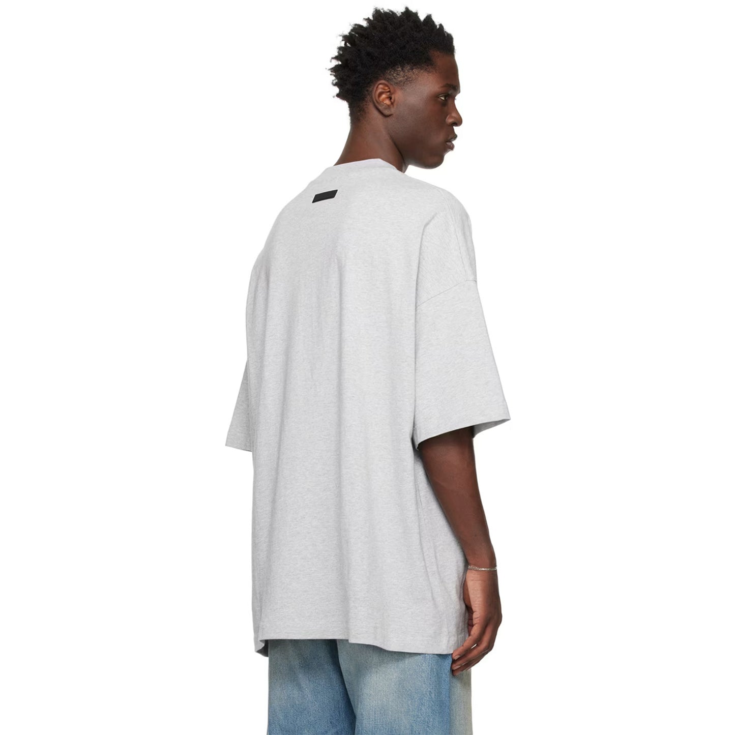 ESSENTIALS Fear of God Gray Crewneck T-Shirt