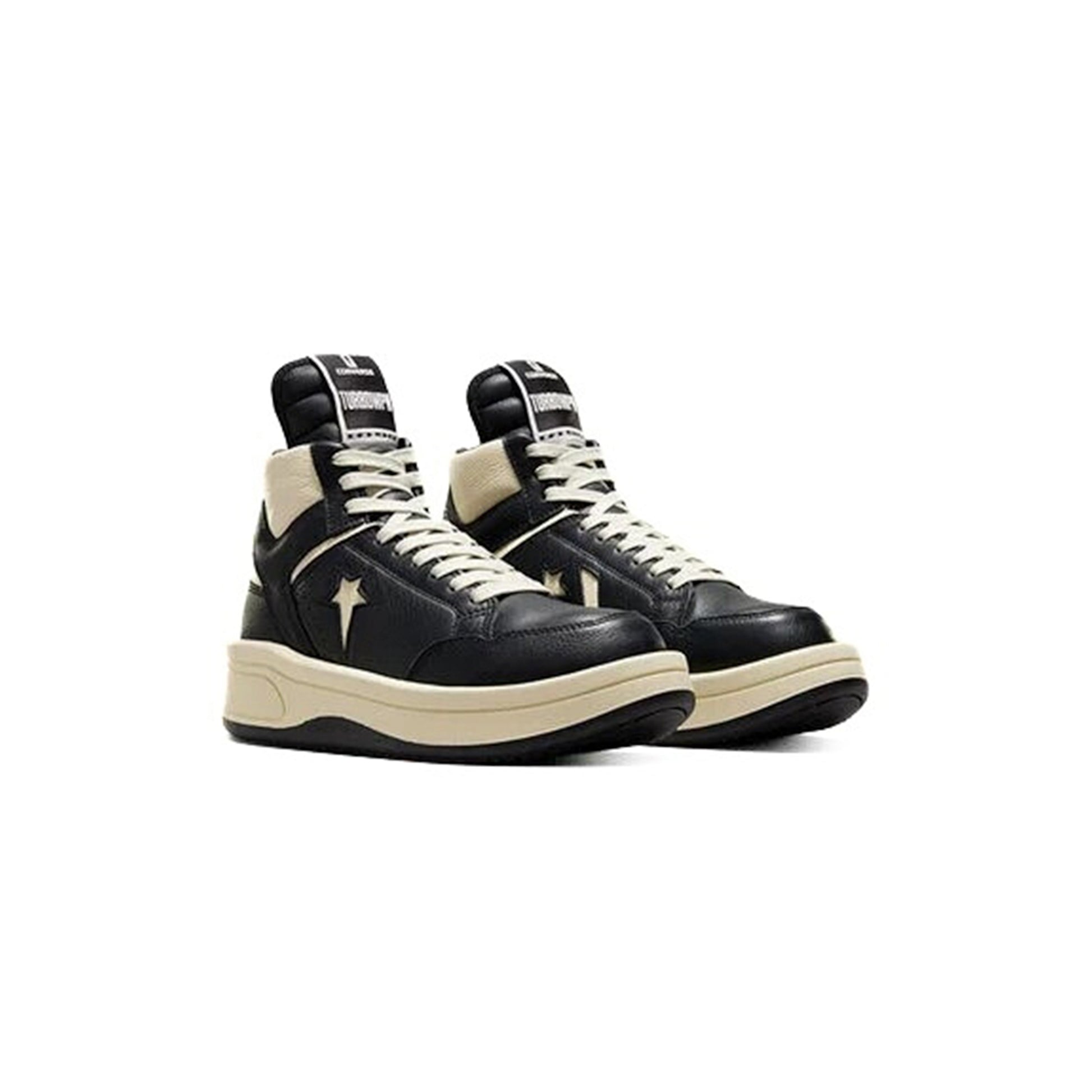 Converse TURBOWPN Mid Rick Owens Black Cloud Cream