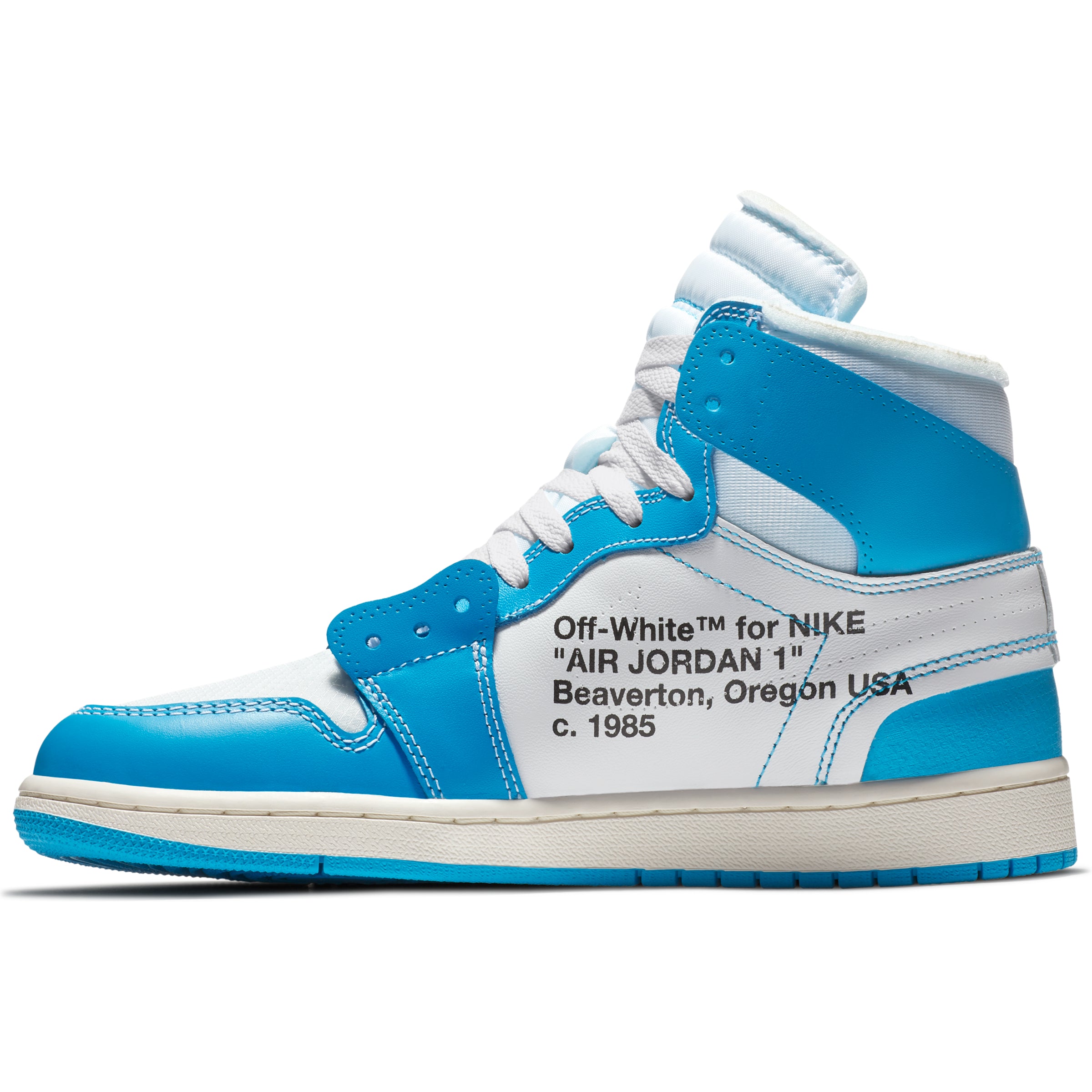 Nike Air Jordan 1 Retro High Off-White University Blue