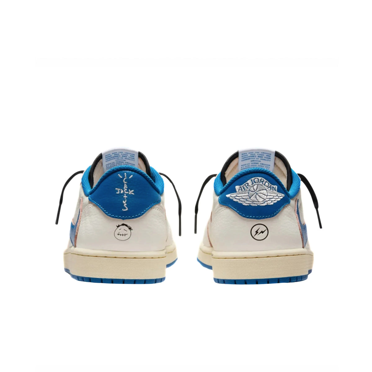 Jordan 1 Retro Low OG SP Fragment x Travis Scott Sail Military Blue