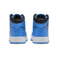 Nike Air Jordan 1 Mid University Blue Black GS