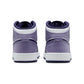 Nike Air Jordan 1 Mid White Sky J Purple (GS)