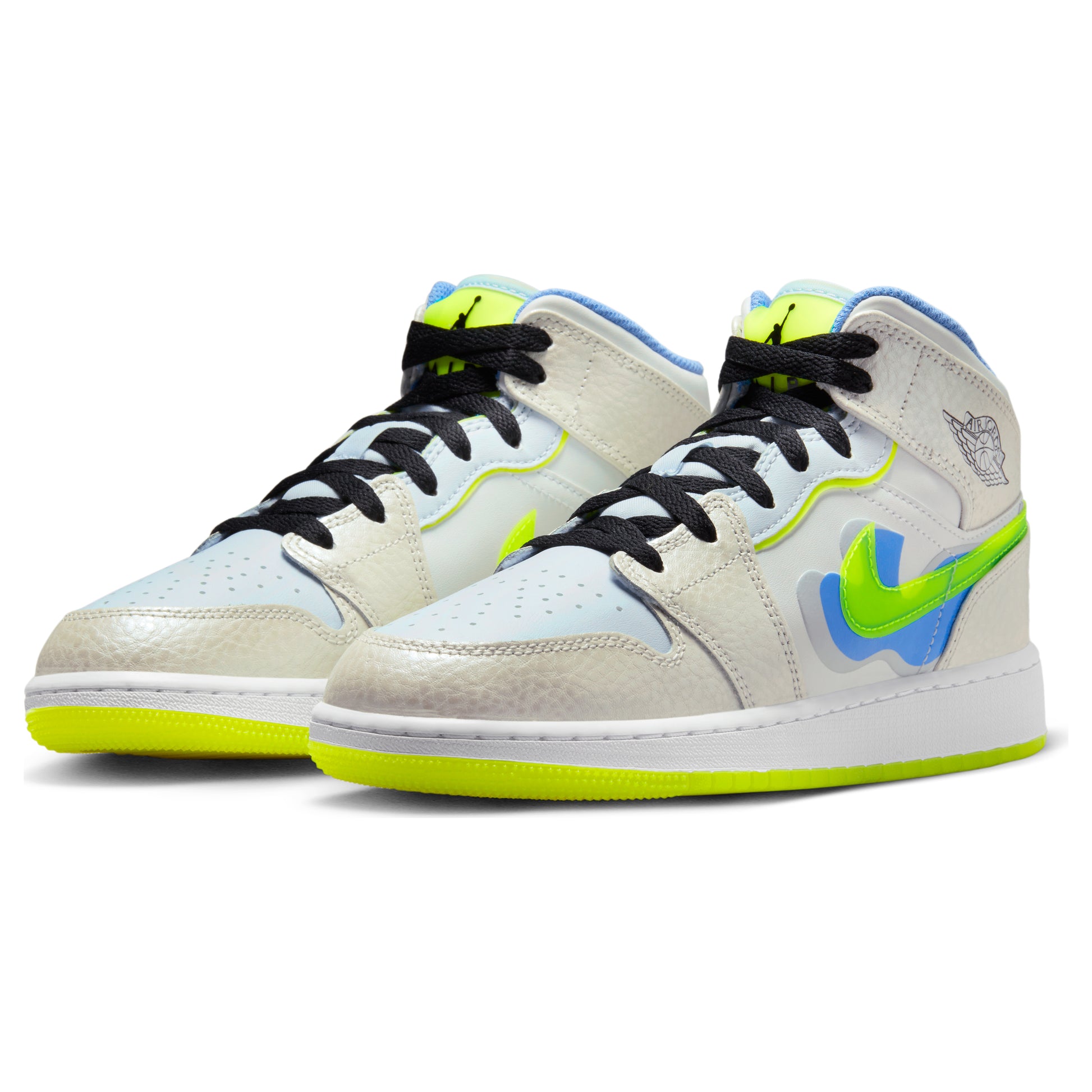 Nike Air Jordan 1 Mid SE Warped Swoosh