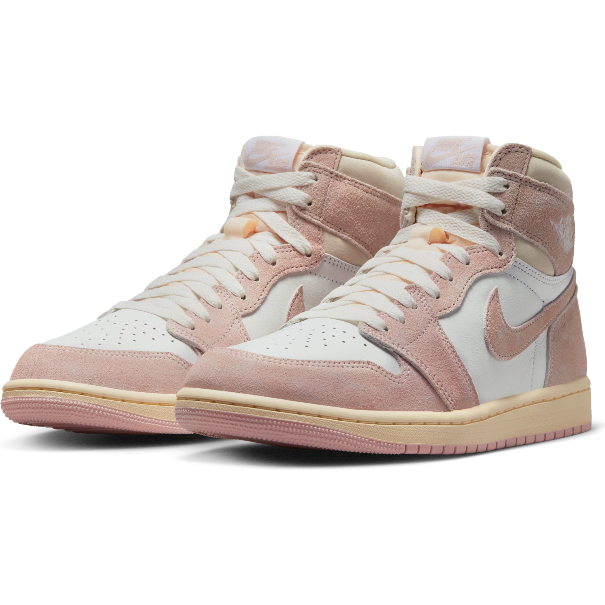 nike air jordan 1 high washed pink