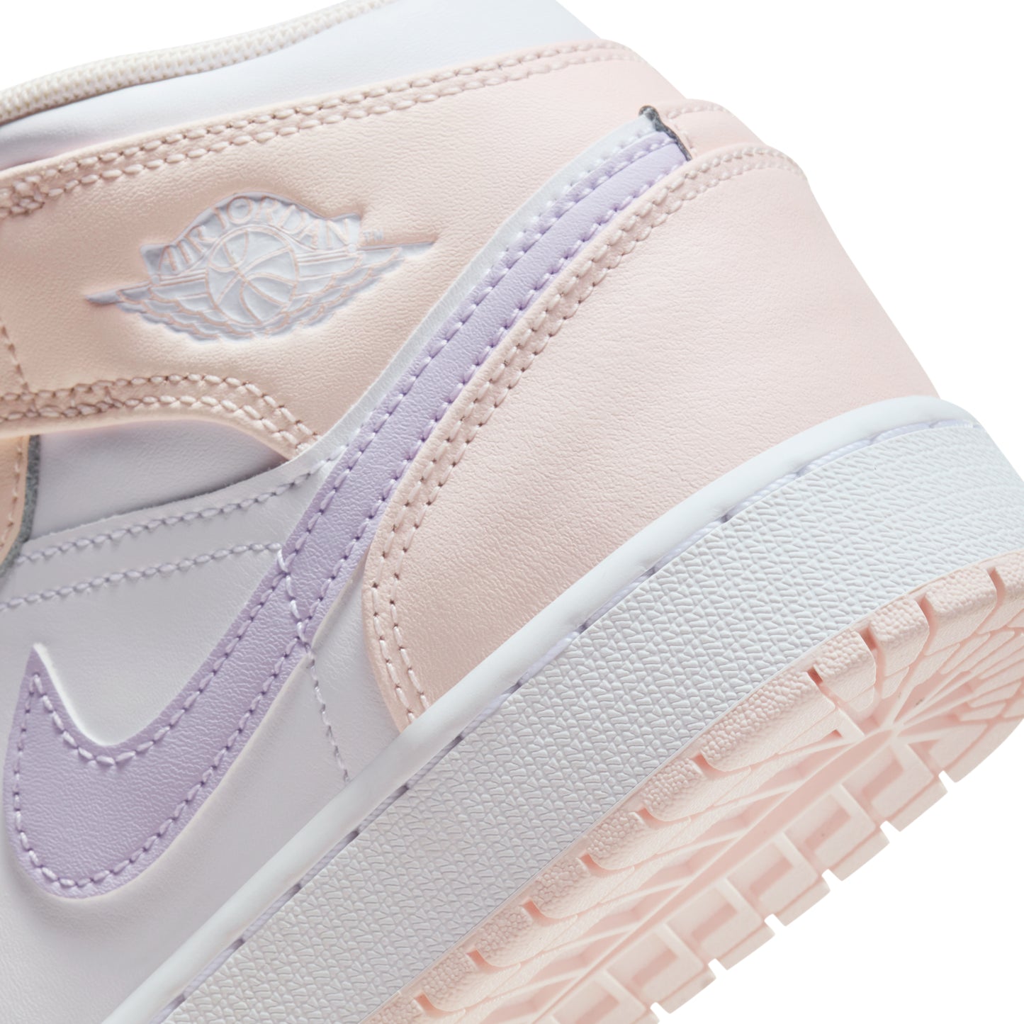Nike Air Jordan 1 Mid Pink Wash GS