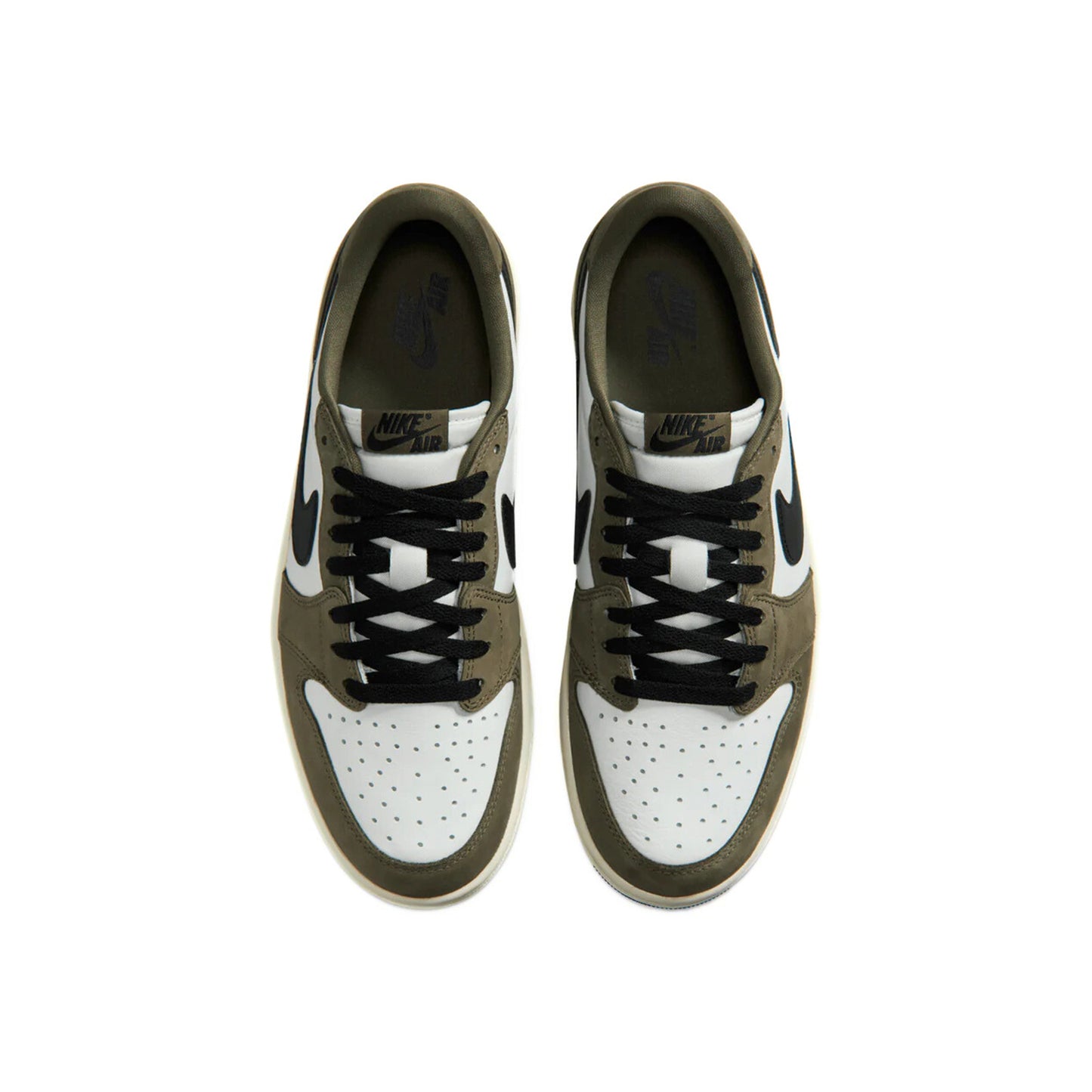Jordan 1 Retro Low Medium Olive Summit White