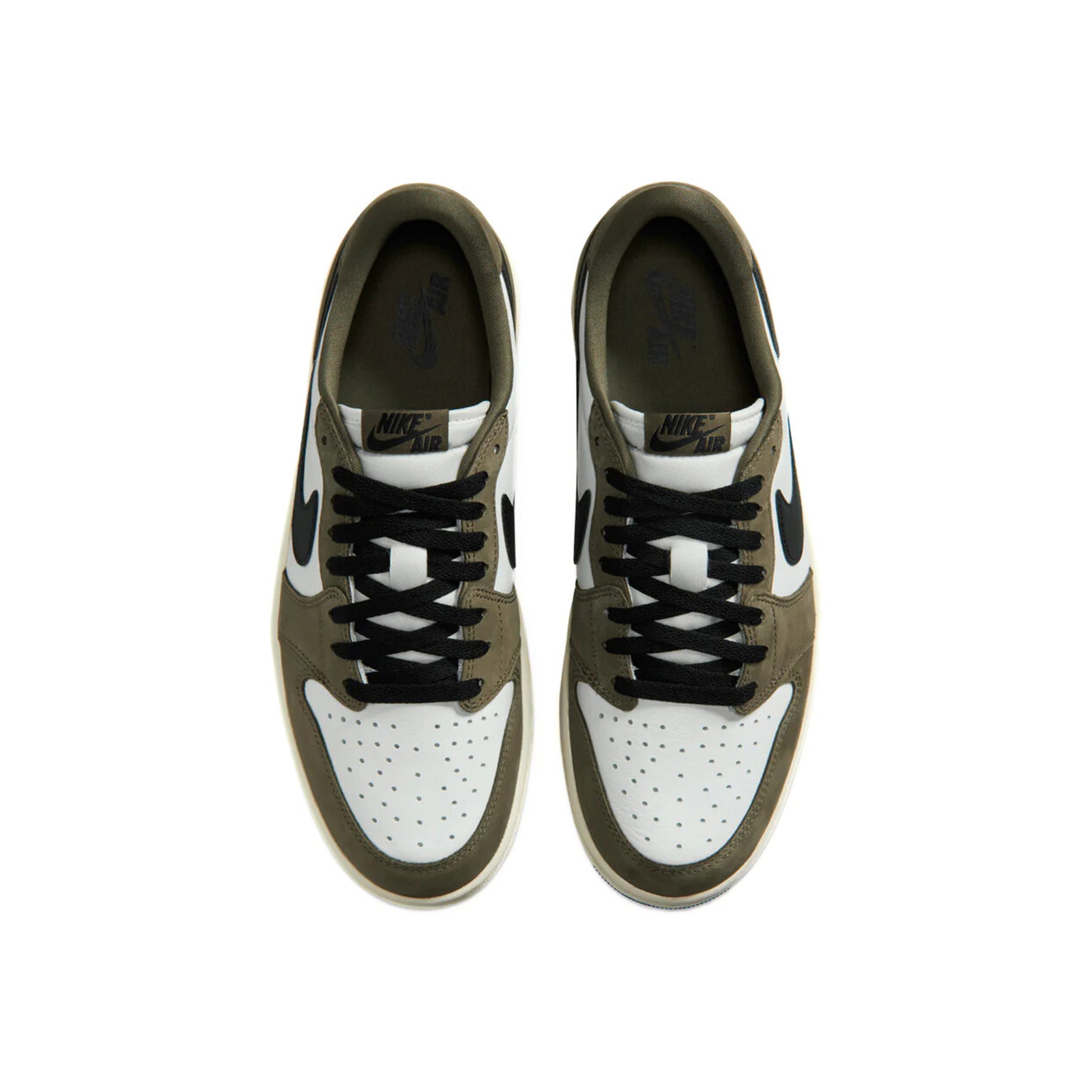 Jordan 1 Retro Low Medium Olive Summit White