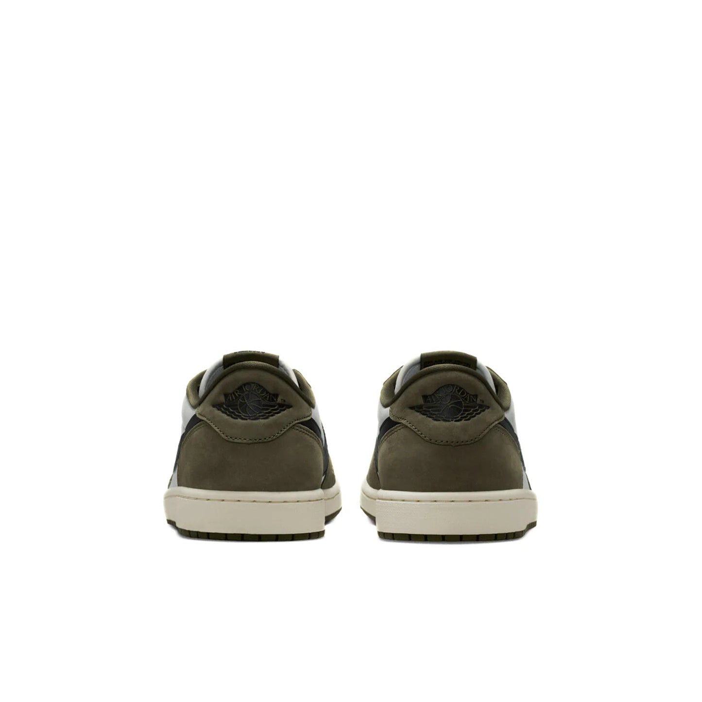 Nike AJ1 Retro Low Medium Olive Summit White Sail Black