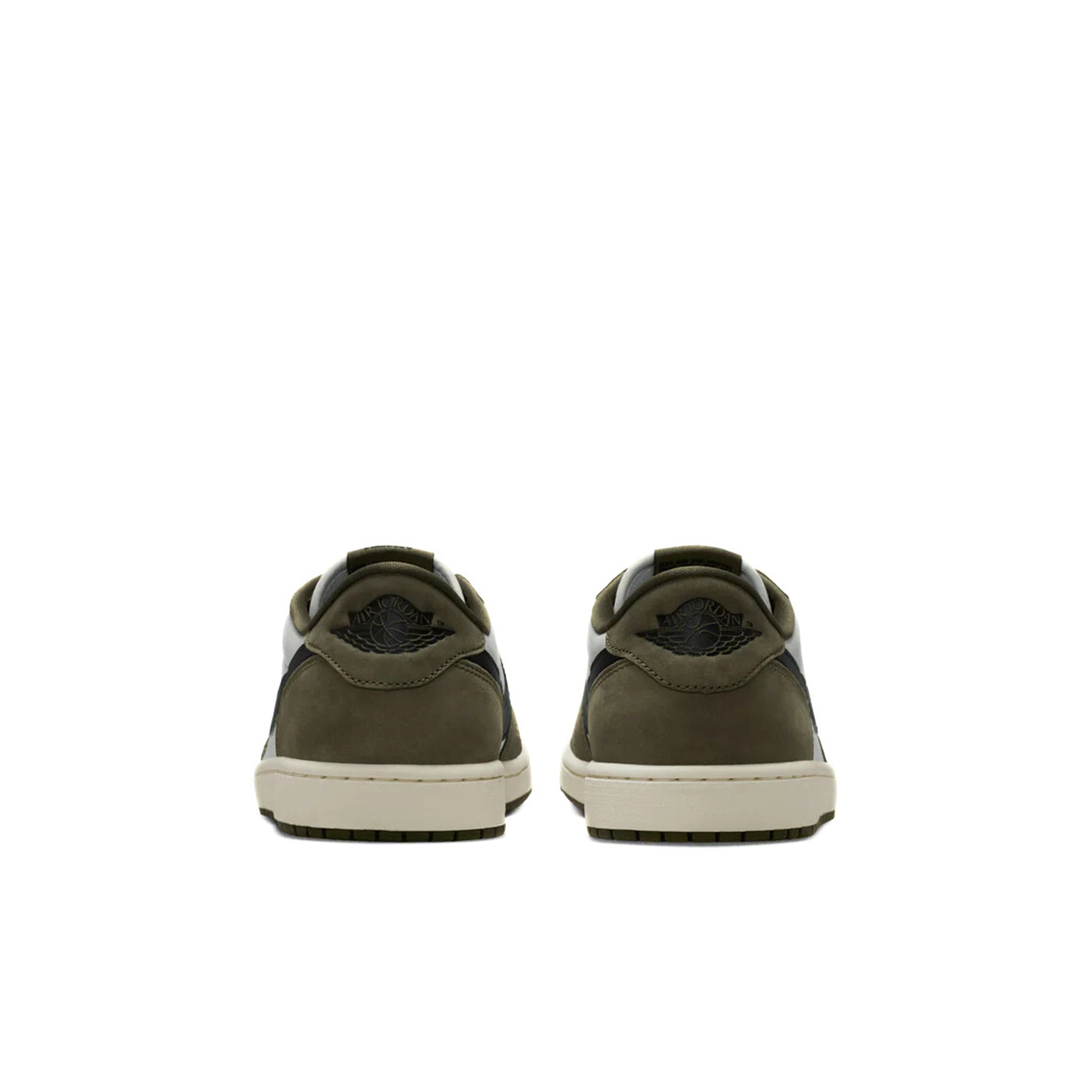Nike AJ1 Retro Low Medium Olive Summit White Sail Black