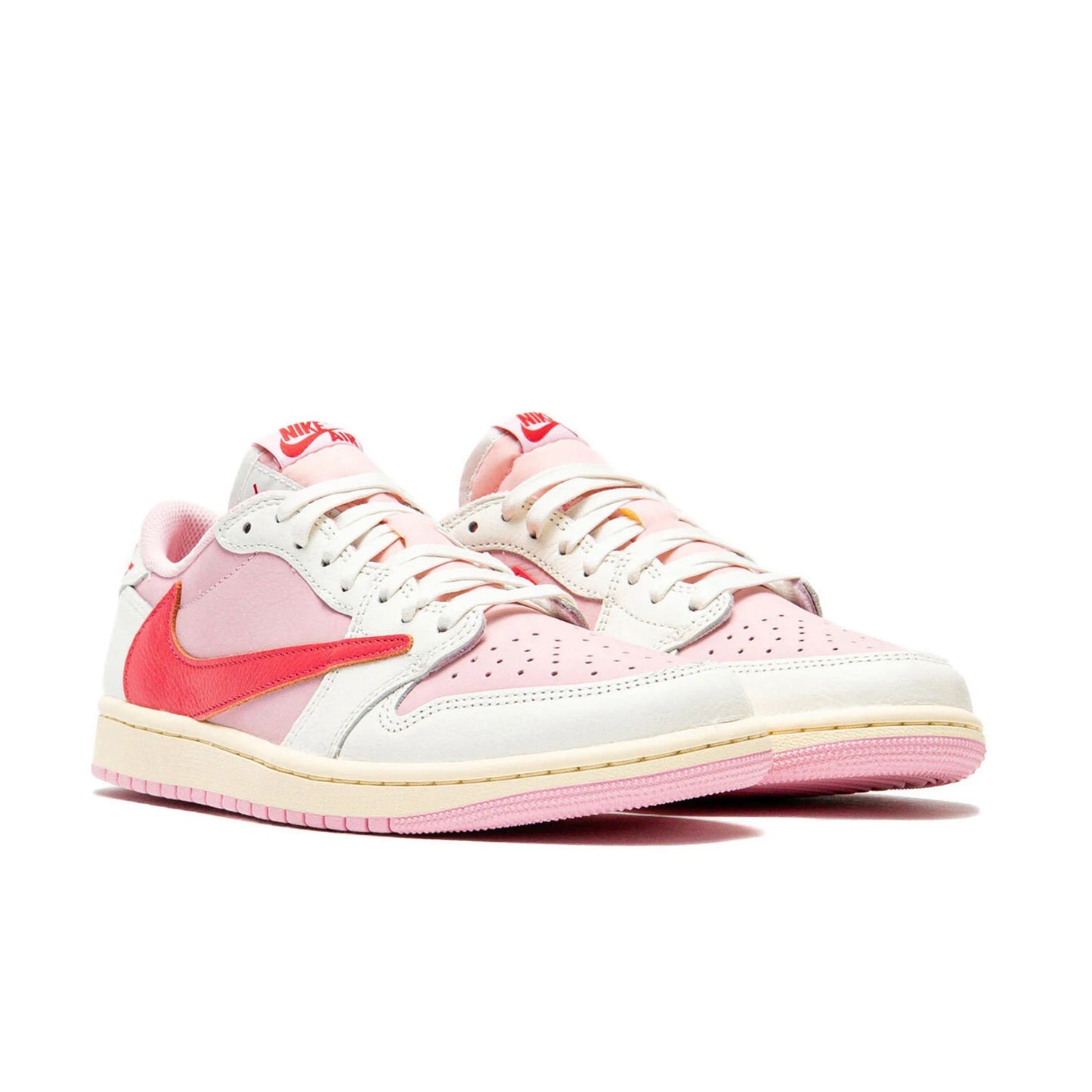Nike Air Jordan 1 Retro Low Travis Scott Sail Tropical Pink
