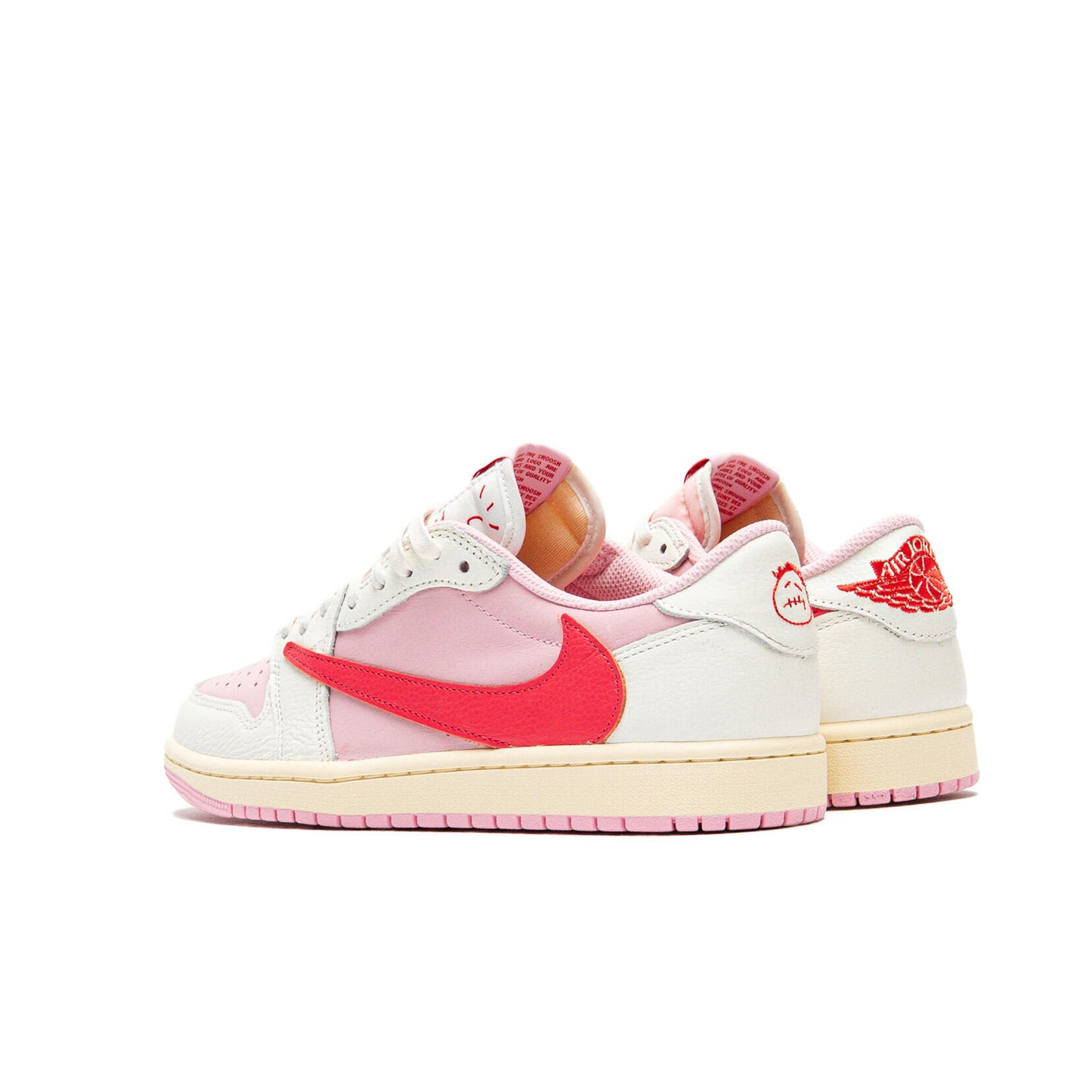 Nike Air Jordan 1 Retro Low OG SP x Travis Scott Sail Tropical Pink
