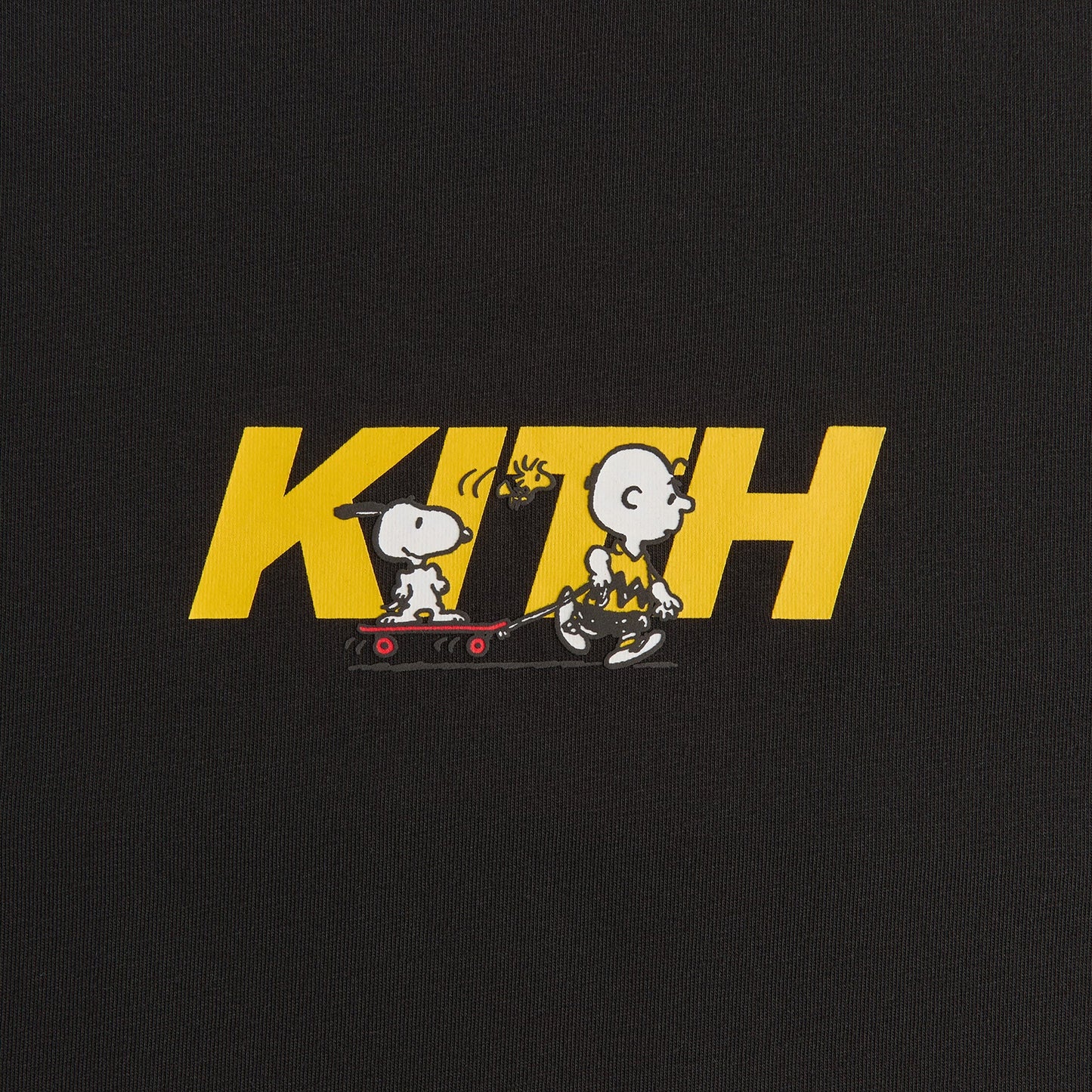 Kith x Peanuts Skateboard Fast Logo