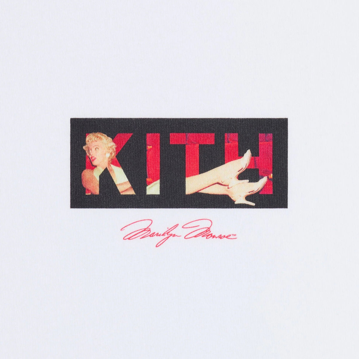 Kith for Marilyn Monroe Seven Year Classic Logo Tee
