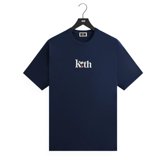 Kith x Peanuts Joe Cool Serif Tee Nocturnal