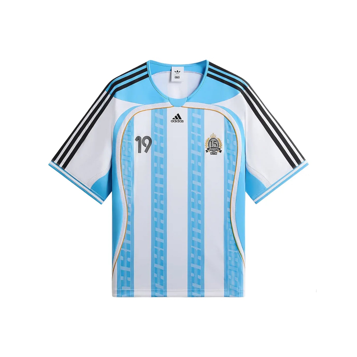 Kith x adidas Messi Football Jersey Blue/White