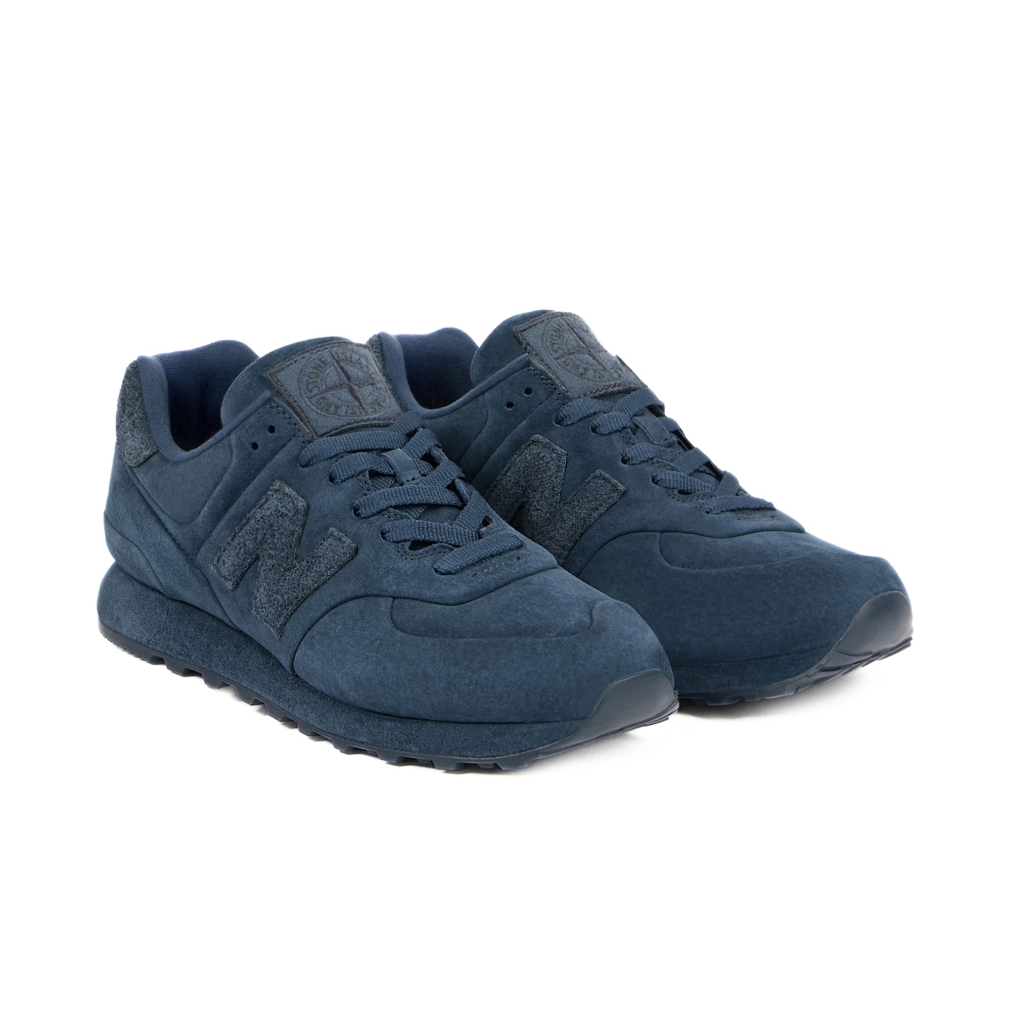 New Balance 574 Ghost Stone Island Slate Blue – BNIB