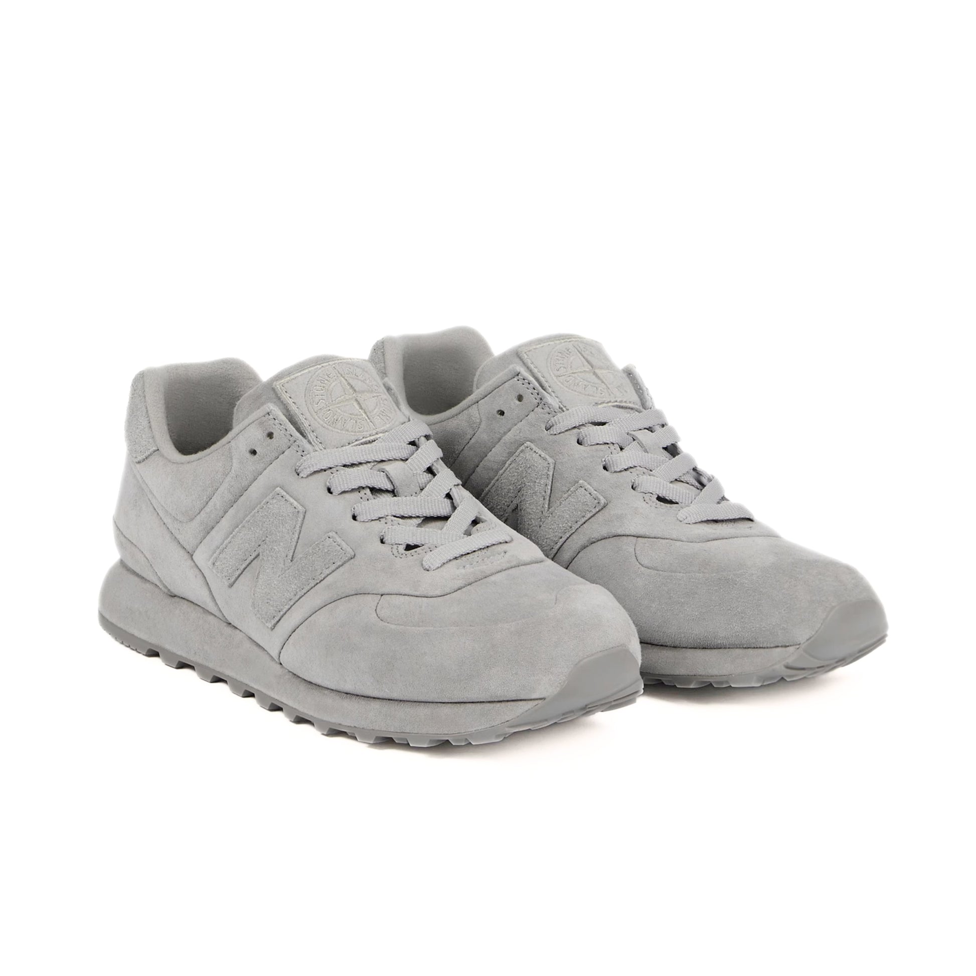 New Balance 574 Ghost Stone Island Grey
