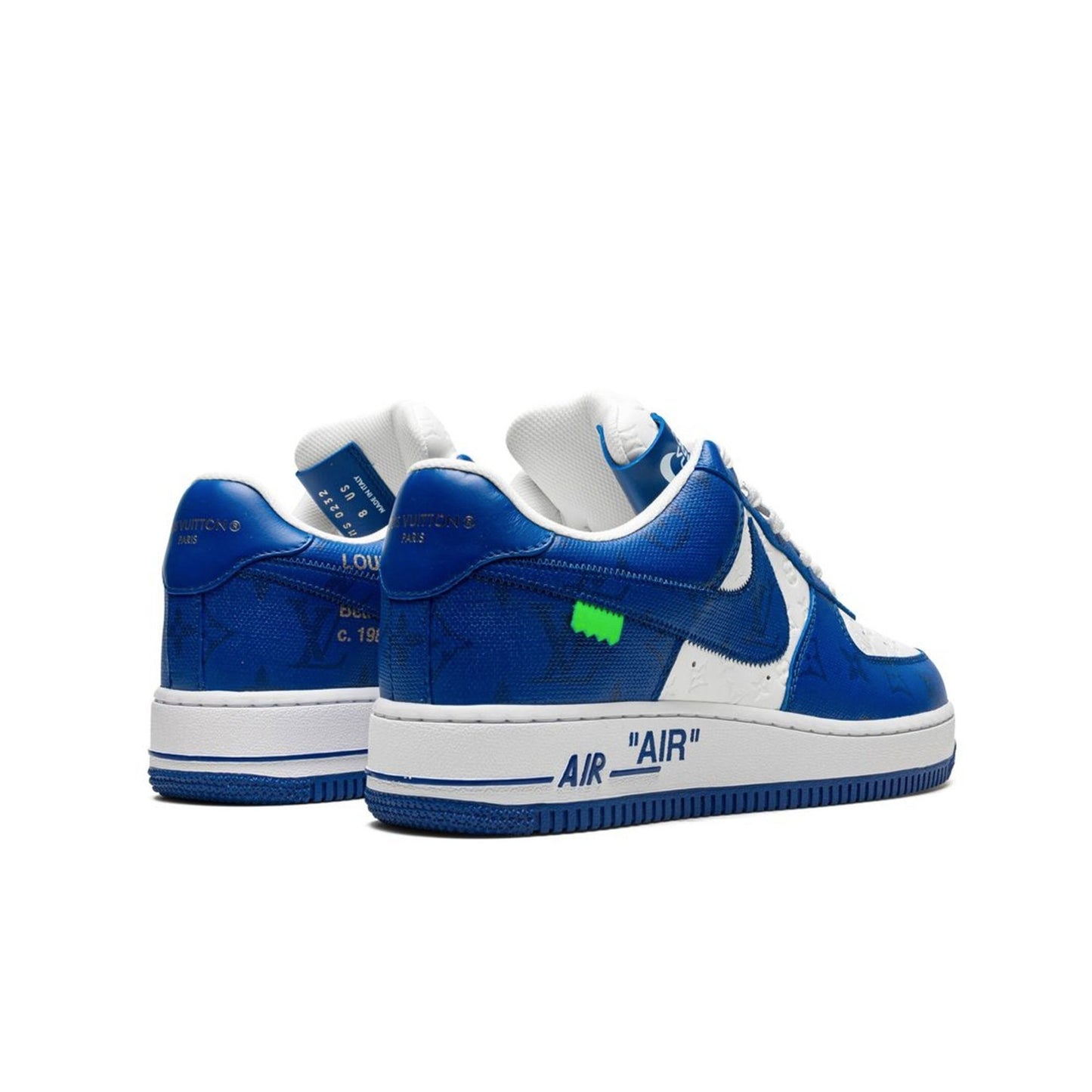 Louis Vuitton x Nike Air Force 1 Low By Virgil Abloh White Royal