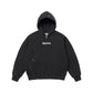 Supreme MM6 Maison Margiela Box Logo Zip Up Hooded Sweatshirt Black