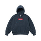 Supreme MM6 Maison Margiela Box Logo Zip Up Hooded Sweatshirt Navy