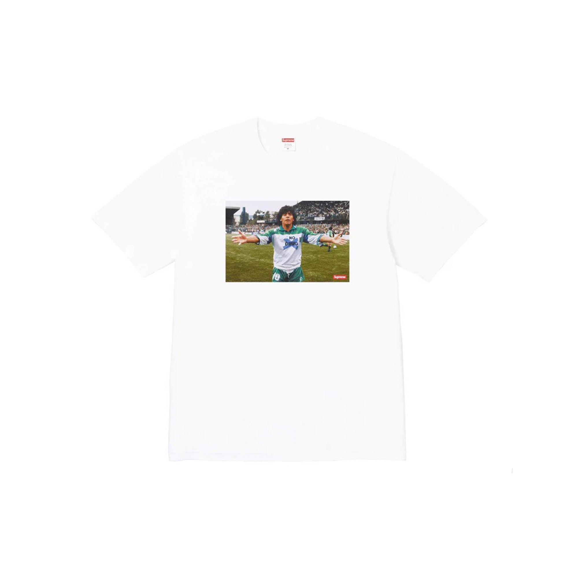 Supreme Maradona Tee White – BNIB