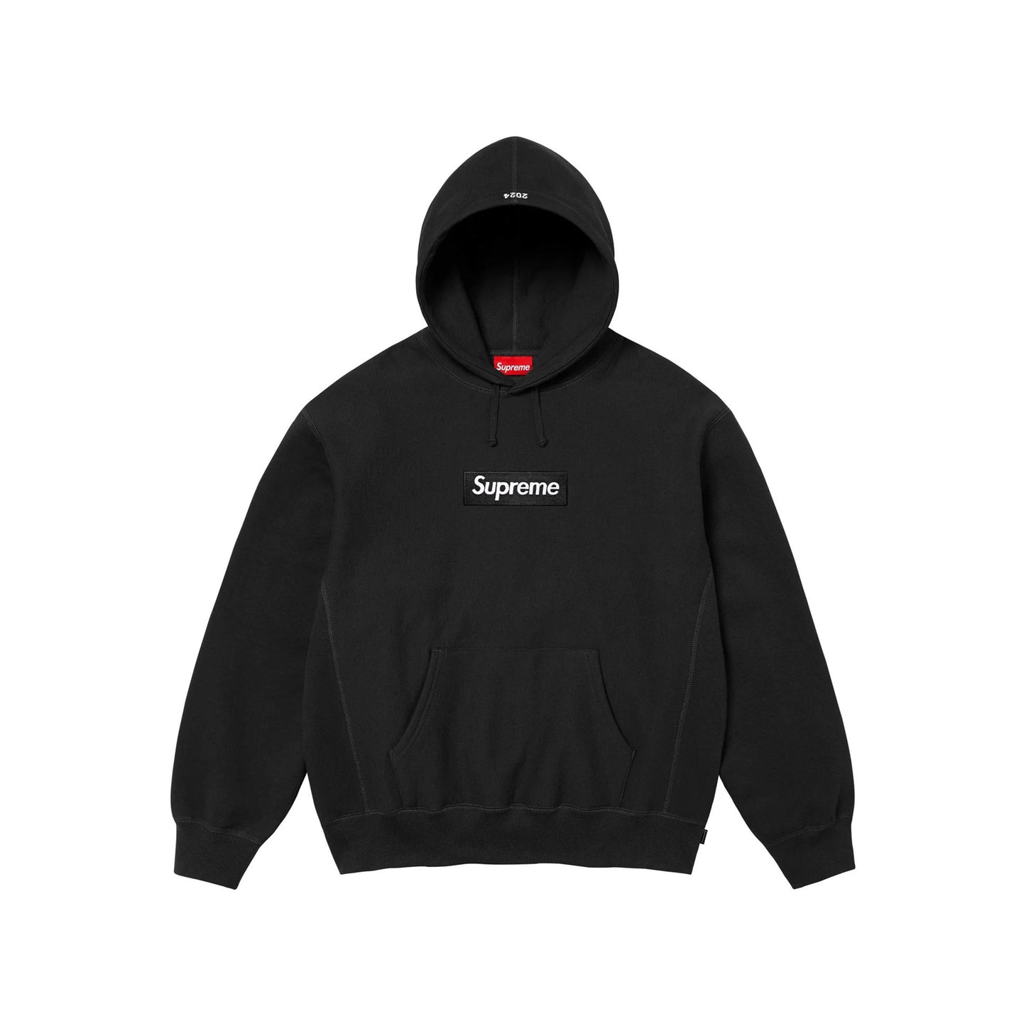 Supreme Box Logo Hooded Sweatshirt FW24 Black