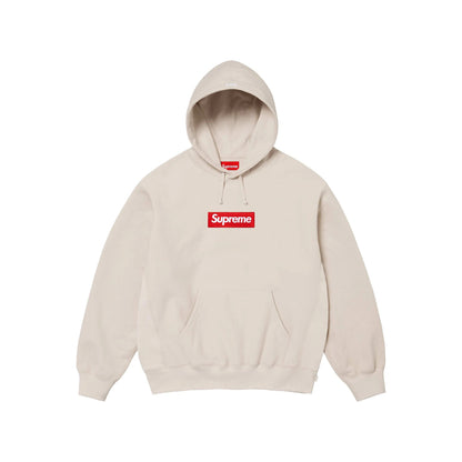 Supreme Box Logo Hooded Sweatshirt FW24 Bone