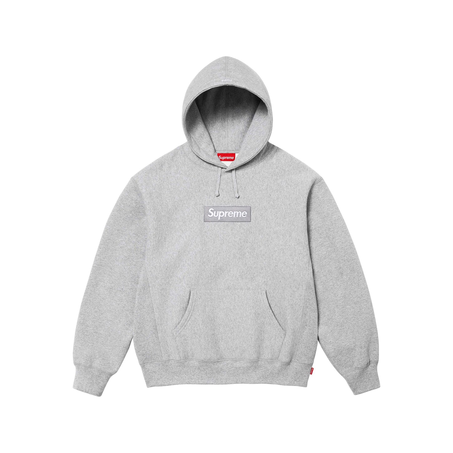 Supreme Box Logo Hooded Sweatshirt FW24 Grey