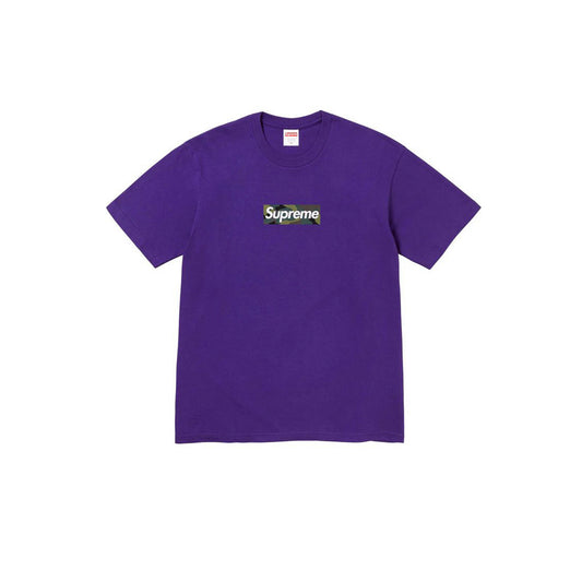 Supreme Box Logo Tee FW23 Purple