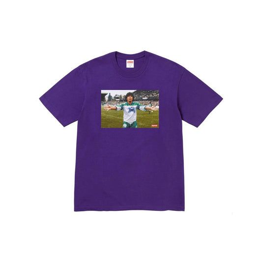 supreme maradona t-shirt purple