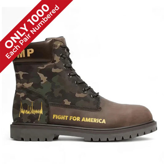 Trump Fight For America Boot CAMO

