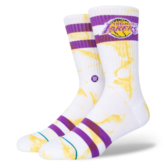 Stance Socks Lakers Dyed Crew