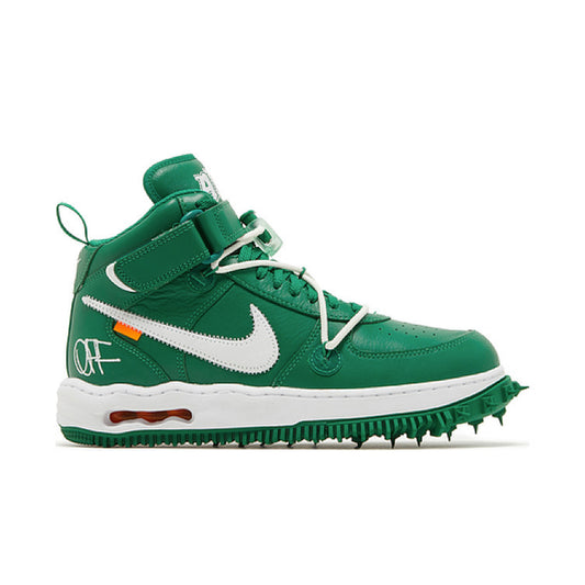 nike air force 1 off white pine green