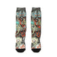 UBIQ“IREZUMI” Socks (Youkai) Designed by Ganji BLACK
