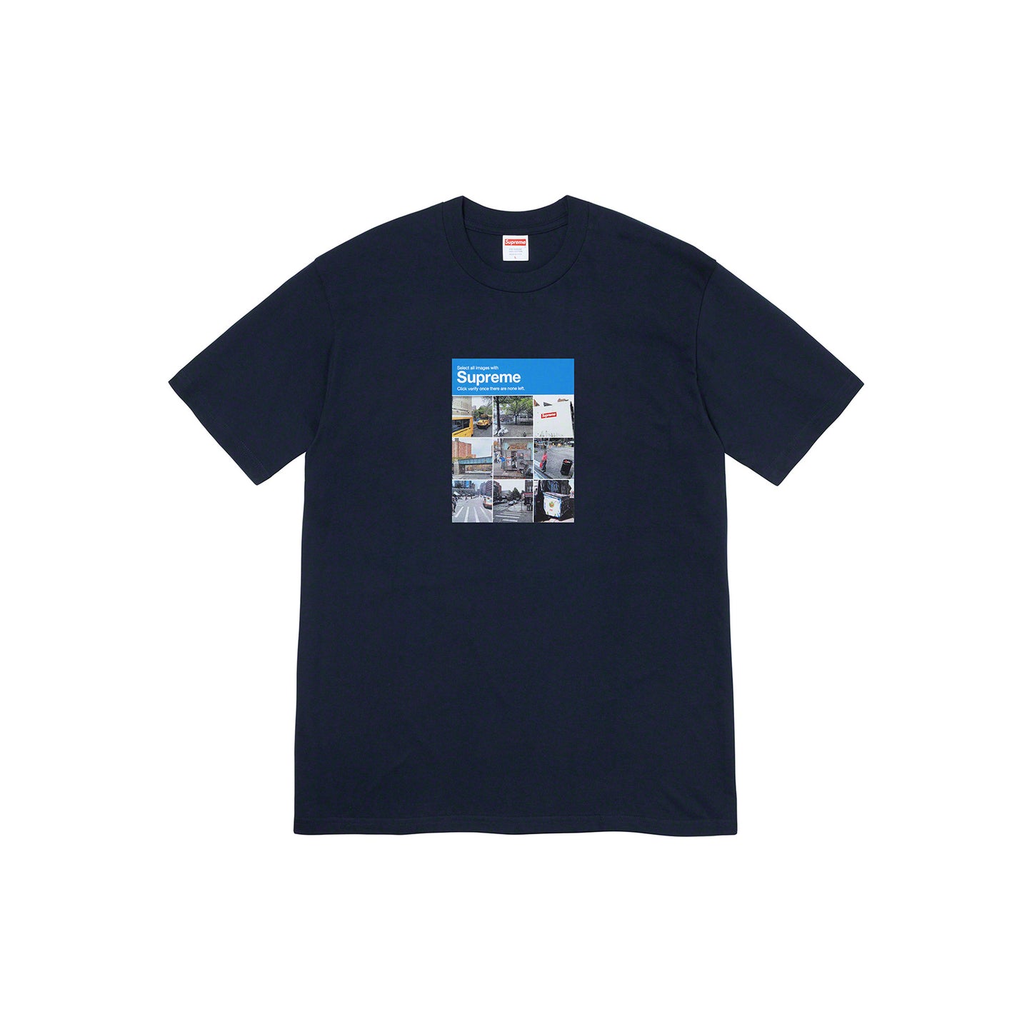Supreme Verify T-Shirt "Navy"