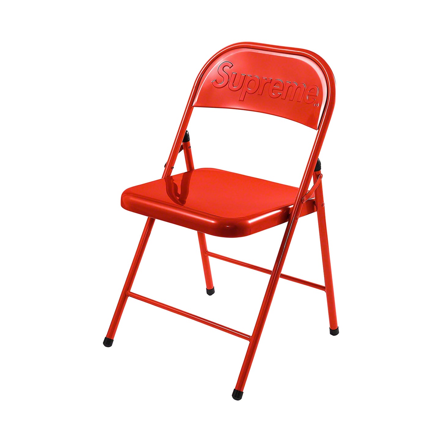 Supreme Metal Folding Chair "Red"