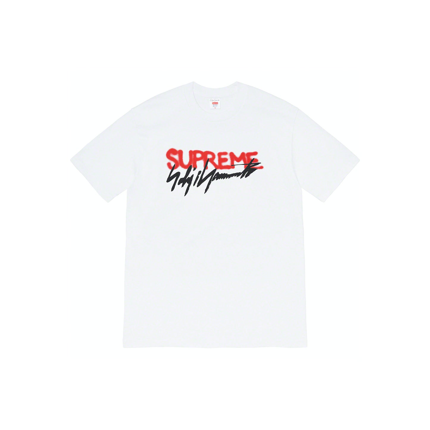 Supreme x Yohji Yamamoto Logo T-Shirt "White"