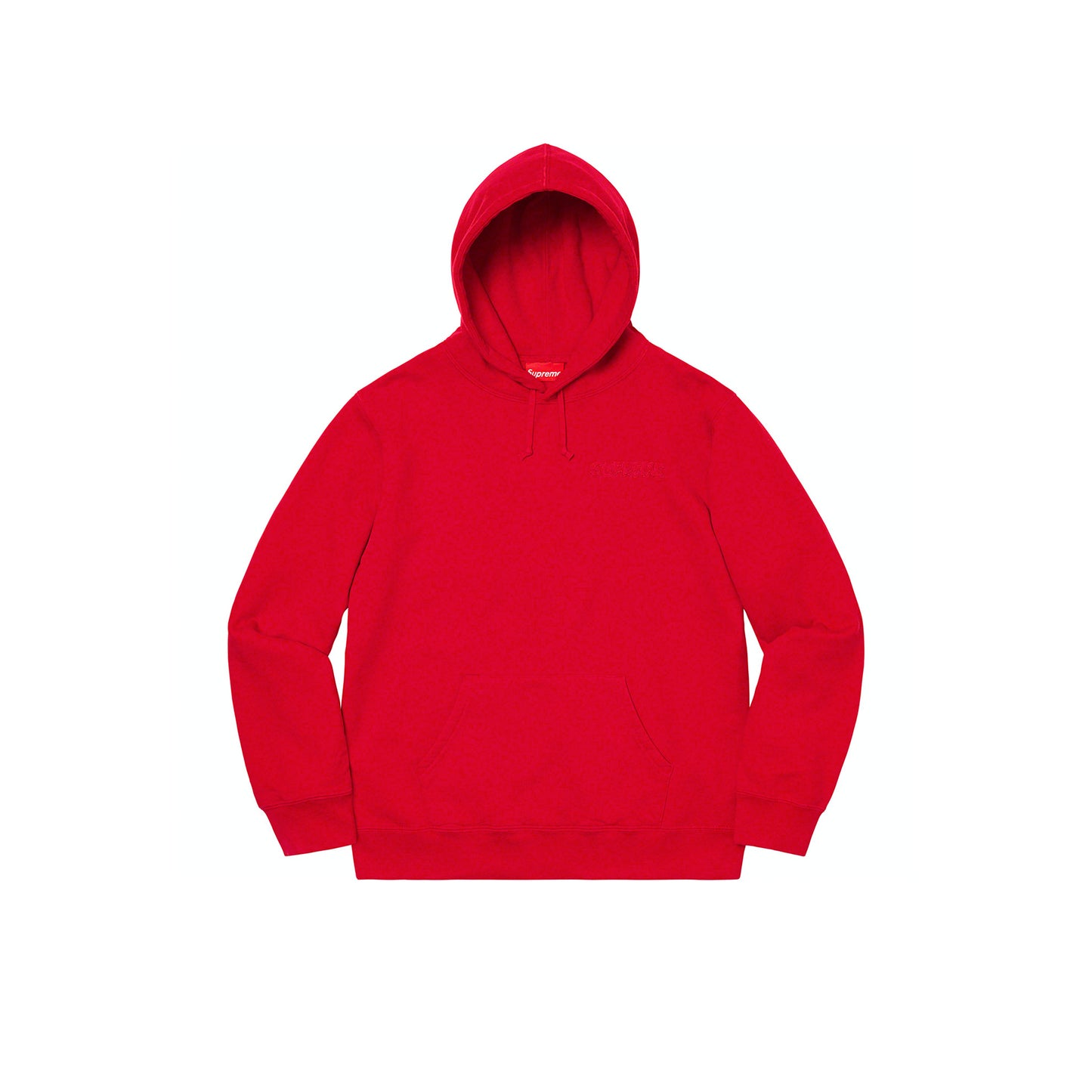 Supreme Smurfs Hooded Sweatshirt "Red"
