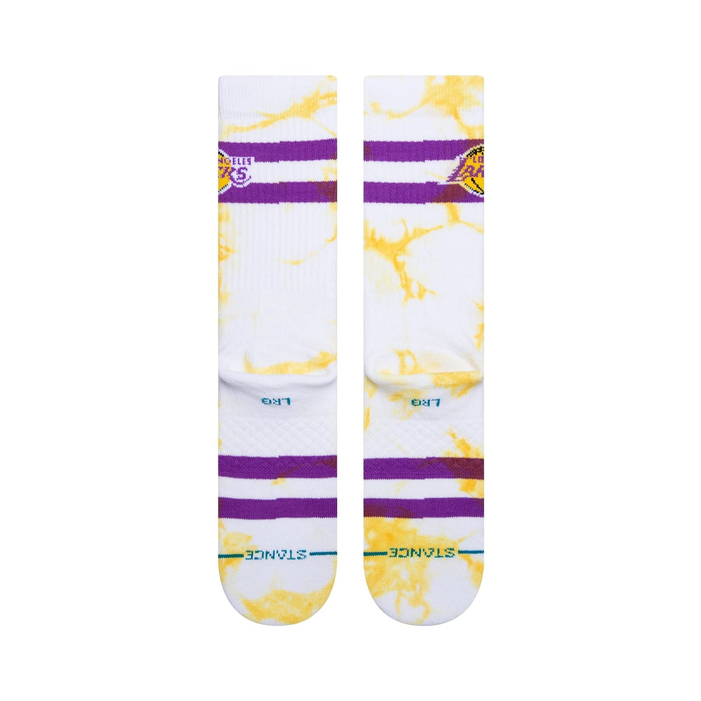 Stance Socks Lakers Dyed Crew