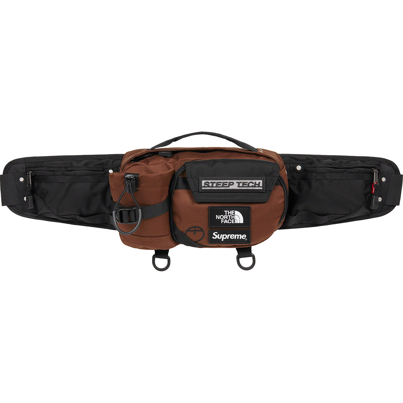 Supreme x The North Face Steep Tech Waist Bag Brown