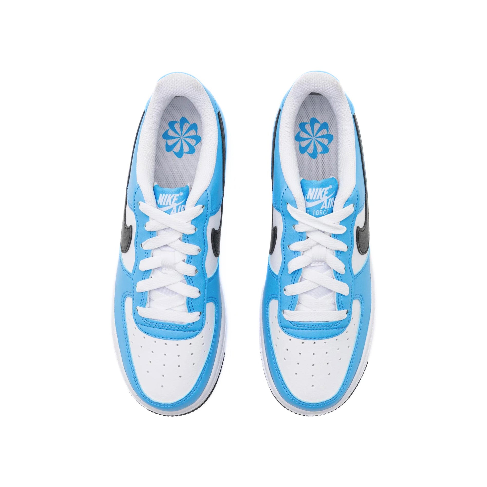 Nike Air Force 1 Low GS Dark Powder Blue Black