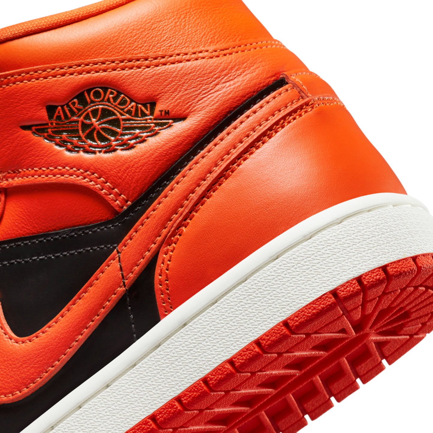 Nike Air Jordan 1 Mid SE Rush Orange Crimson Bliss (W)