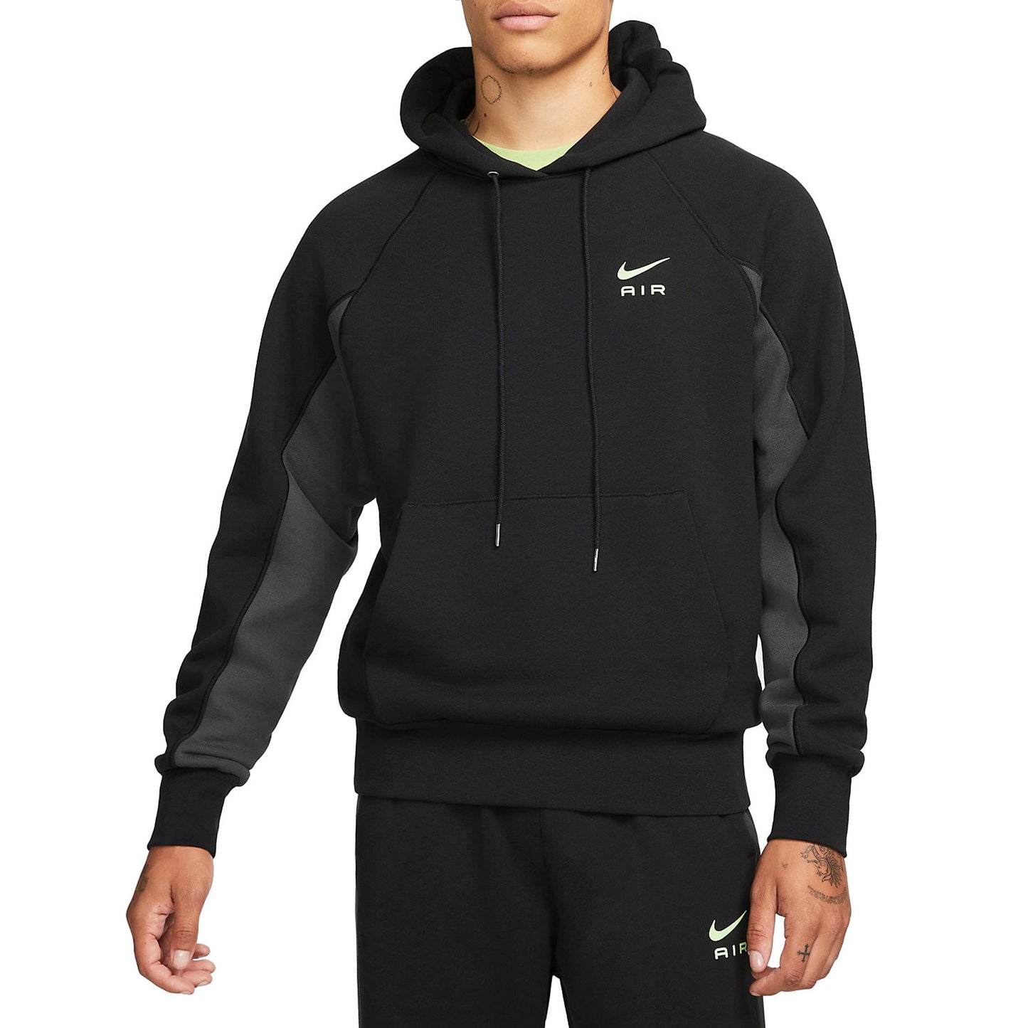 Nike Air Men's French Terry Pullover Hoodie Black