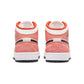 Nike Air Jordan 1 Mid SE Orange Suede (GS)