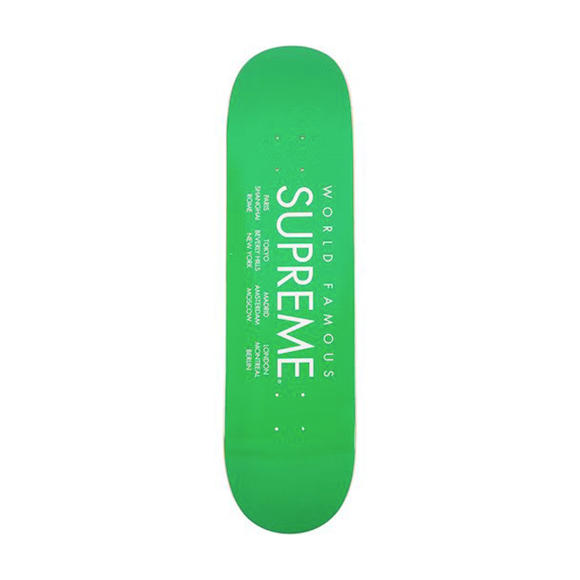 supreme international decks green