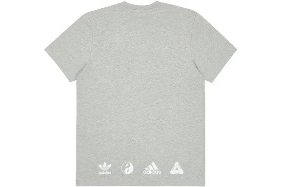 Palace x adidas Palaste T-shirt Heather Grey